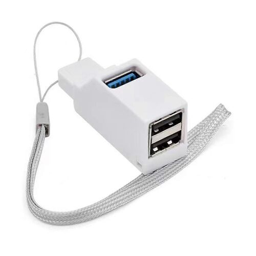 Répartiteur de hub multi-interface portable USB3.0 Hub haute vitesse Blanc