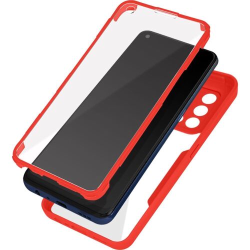 Coque AVIZAR Oppo A74 5G Antichoc Contour Rouge