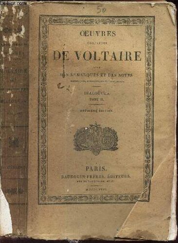 Tome Ii : Dialogues / Oeuvres Completes.