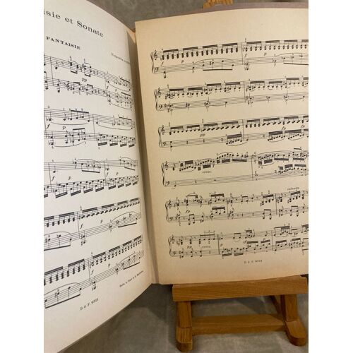 W.-A. Mozart Fantaisie Et Sonate Pour Piano Partition Éditions Durand