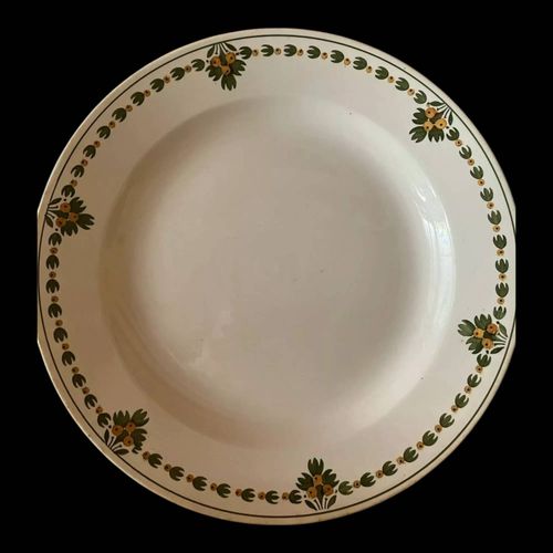 Plat Rond Villeroy Amp Boch Jugenstil Blanc