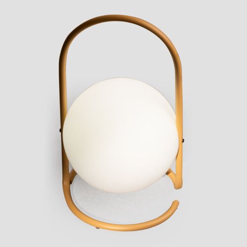 Lampe De Table Led Sans Fil Balum Jaune Vanille