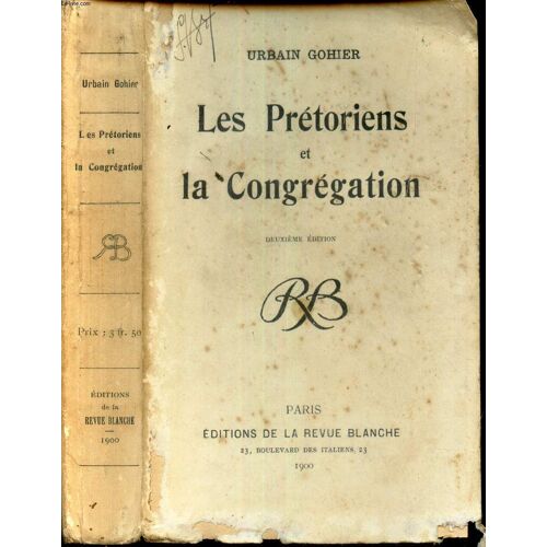 Les Pretoriens Et La Congregation.