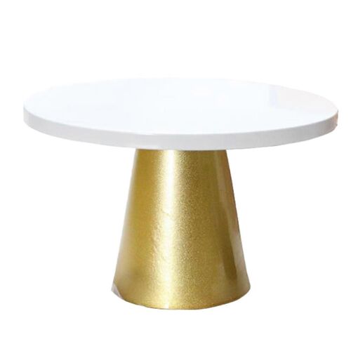 Metal Iron Cake Stand Round Pedestal Dessert Holder Cupcake Display Rack Bakeware Pour Birthday Wedd