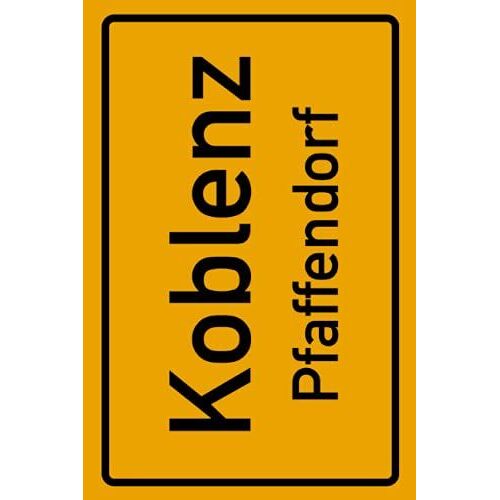 Koblenz Pfaffendorf: Deine Stadt, Deine Region, Deine Heimat! | Notizbuch Din A5 Karierte 120 Seiten Geschenk (German Edition)