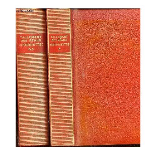 Historiettes - En 2 Volumes : Tomes 1 + 2. / Tome I:Henry Quatriesme - Malherbe - Le Cardinal De Richelieu - Louis Treiziesme - Boisrobert - La Marquise De Rambouillet - Mesdames De Rohan + Tome Ii :(...)