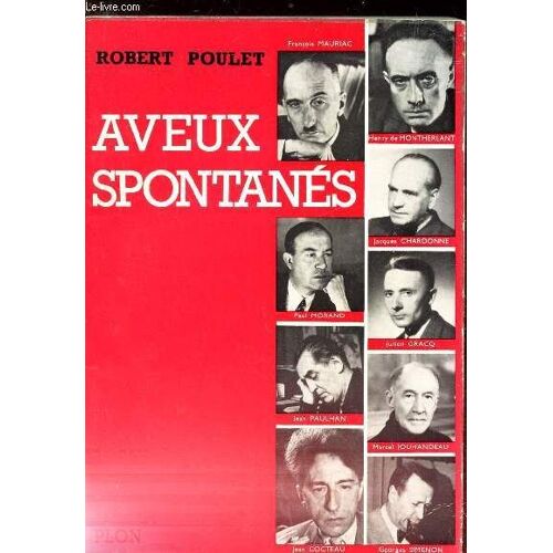 Aveux Spontanes - Conversations Avec....