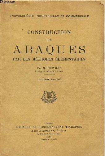Construction Des Abaques Par Les Methodes Elementaires