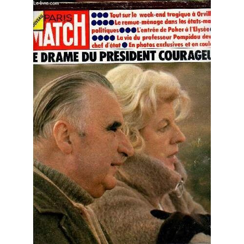 Paris Match - N°1301 - 13 Avril 1974 / Le Drame Du President Courageux -