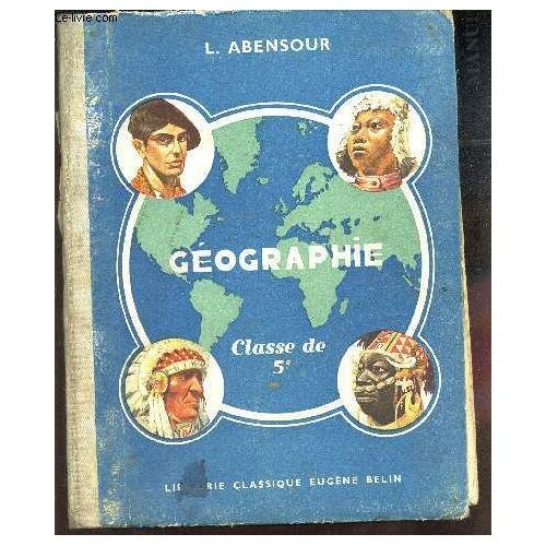Geographie - Premiere Annee Des Eps (Programmes De 1938).