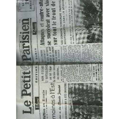 Le Petit Parisein - Lundi 26 Juillet 1943 - N° 24115