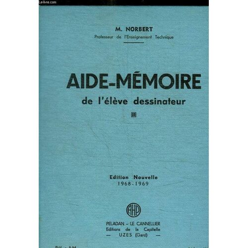 Aide-Memoire De L Eleve Dessinateur