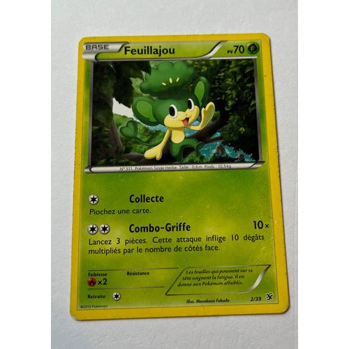 Carte Pokémon Feuillajou 2/39
