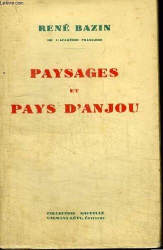 Paysages Et Pays D Anjou