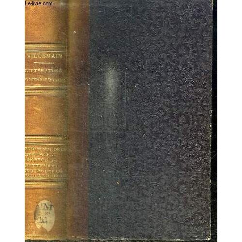 Choix D Etudes Sur La Litterature Contemporaine