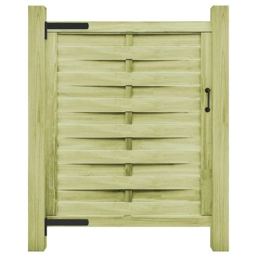 Prolenta Premium - Portillon Bois De Pin Imprégné 100x125 Cm Vert