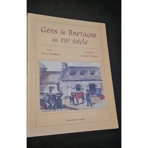 Livre Gens De Bretagne Au Xix Siècle