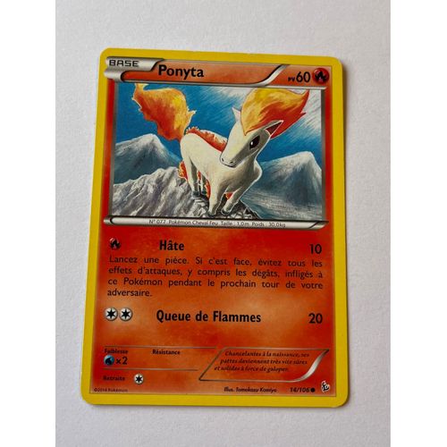 Carte Pokémon Ponyta 14/106