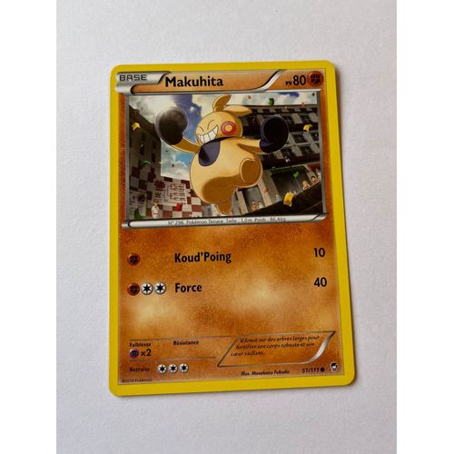 Carte Pokémon Makuhita 51/111