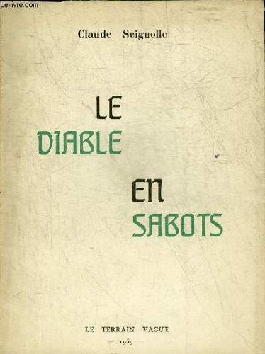 Le Diable En Sabots + Envoi De L Auteur.