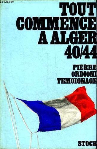 Tout Commence A Alger 40/44.