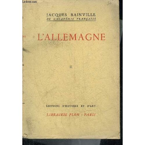 L Allemagne - Tome 2.