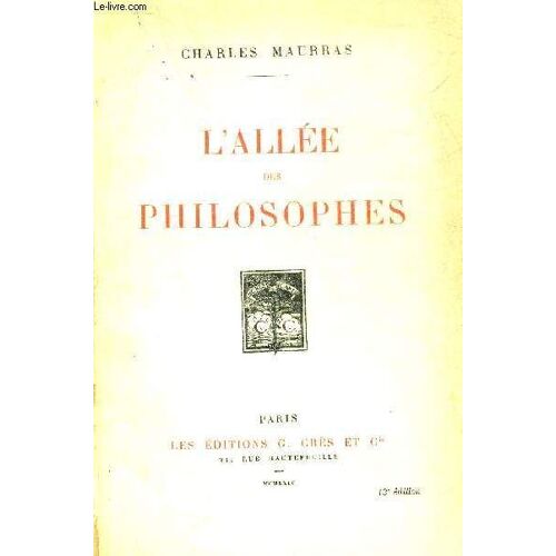 L Allee Des Philosophes.