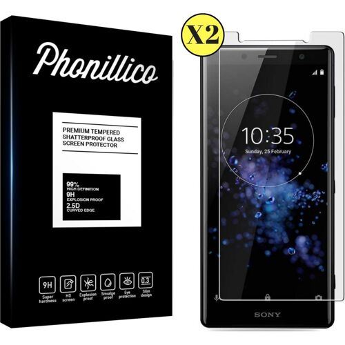 Verre Trempé Pour Sony Xperia Xz2 Compact [Pack 2] Film Vitre Protection Ecran Ultra Resistant Phonillico®