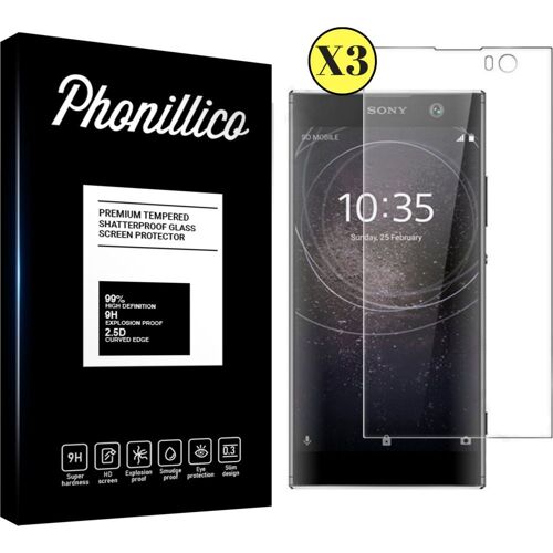 Verre Trempé Pour Sony Xperia Xa2 [Pack 3] Film Vitre Protection Ecran Ultra Resistant Phonillico®