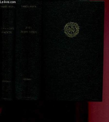 Histoire Sainte : Le Peuple De La Bible + Jesus En Son Temps - 2 Volumes