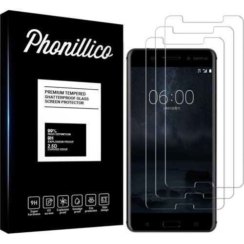 Verre Trempé Pour Nokia 6 [Pack 3] Film Vitre Protection Ecran Ultra Resistant Phonillico®