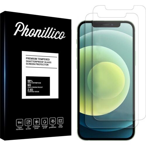 Verre Trempé Pour Iphone 12 Pro Max (6,7) [Pack 2] Film Vitre Protection Ecran Phonillico®