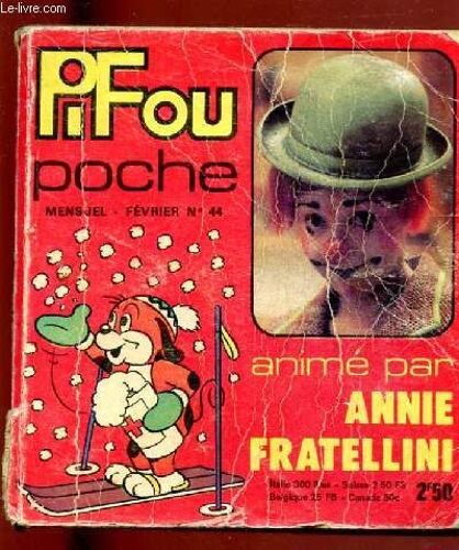 Pifou Poche N°44 - Fev 74
