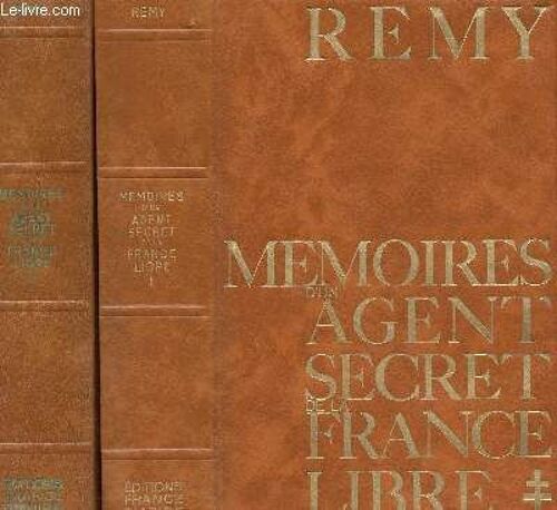 Memoires D Un Agent Secret De La France Libre - 2 Volumes : Tomes 1 Et 2