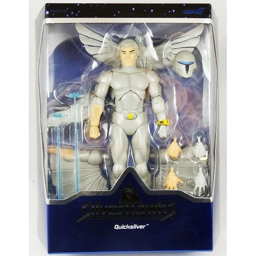 Silverhawks - Super7 Ultimates Figures - Quicksilver & Tally-Hawk