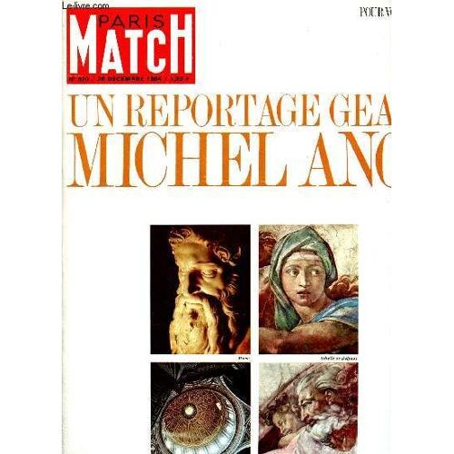 Paris-Match N°820 - 26 Dec 64 : De Gaulle À Charles Bohlen : La France Quittera L O.T.A.N En 1969, Ou Plus Tôt Si La Force Multilatérale Est Adoptée. / Premier Sacre À Oslo, Depuis 1506 / Vague De(...)