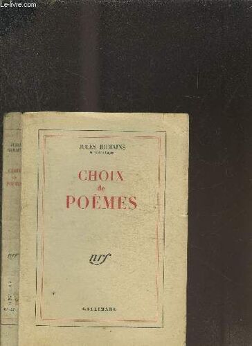 Choix De Poemes