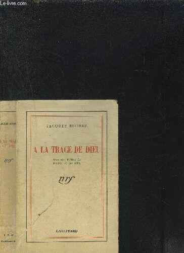 A La Trace De Dieu
