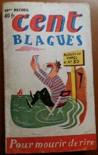 Frederic Dard Cent Blagues # 45 1955 San Antonio Gin Weil