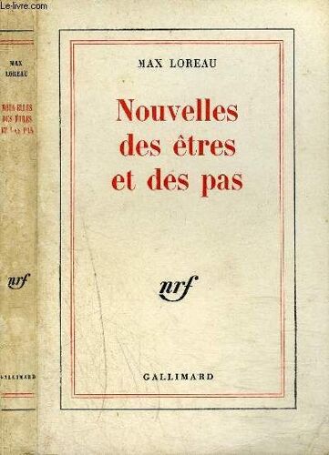 Nouvelles Des Etres Et Des Pas