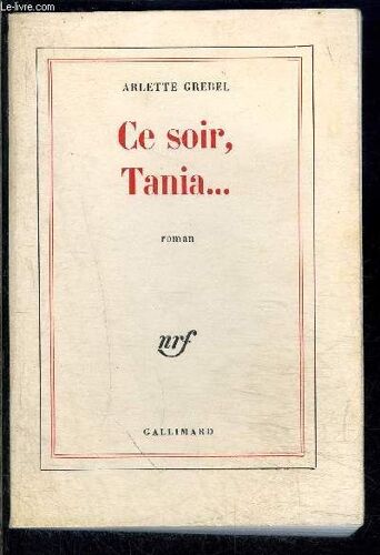 Ce Soir Tania...