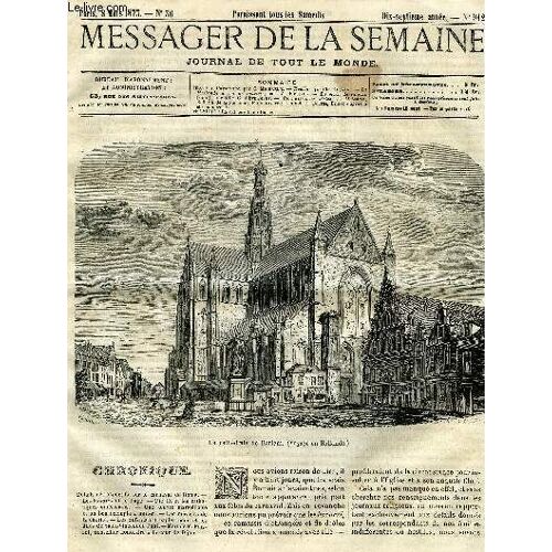 Le Messager De La Semaine N° 912 - Evelin Par Ch. Kirwan, La Hollande A Vol De Touriste Par V. Fournel, La Main De Velours (Suite) Par Mlle G. D Ethampes