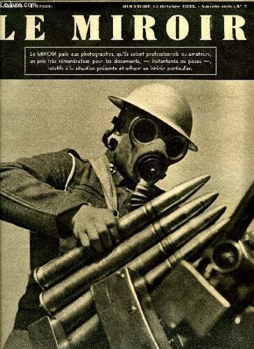 Le Miroir Des Sports N° 7 - 3.500.000 Soldats Britanniques Seront En France Dans Quelques Mois, Quatre Hauts Faits D Armes, Pensons Toujours A Varsovie, Des Pièces D Artillerie Française, En Batterie(...)