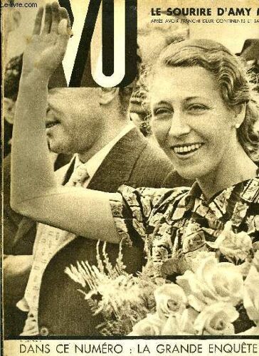 Vu N° 427 - L Entrée Des Italiens A Addis-Abéba, Au Meeting De St Germain, Jeux De Fumées Dans Le Ciel, La Révolution Espagnole Vue Par Un Écrivain Soviétique Ilya Ehrenbourg, Les Profiteurs De La(...)