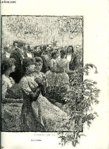 Revue Illustree N° 10 - Le Chant Du Cygne Par Georges Ohnet, Le Baiser Par François Coppée, Les Peintres Chez Eux Par Emile Bergerat, Le Salon De 1886 Par Henri Rochefort, Causerie Par Henry Becque(...)