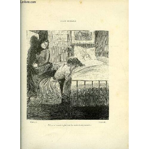 Revue Illustree N° 81 - Fort Comme La Mort - Iii. Par Guy De Maupassant, Prologue Pour Les Marionnettes Par Jean Richepin, Bonheur Manqué Par Georges De Porto-Riche, De Paris A New York Par Emile(...)