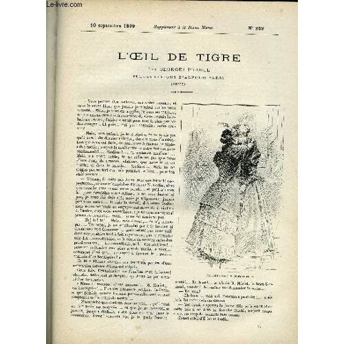 Supplement A La Revue Mame N° 258 - L Oeil De Tigre (Suite) Ii. Par Georges Pradel, Illustrations D Alfred Paris