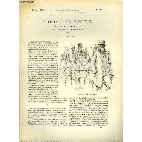 Supplement A La Revue Mame N° 255 - L Oeil De Tigre (Suite) Par Georges Pradel, Illustrations D Alfred Paris