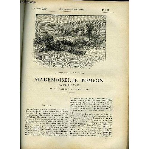 Supplement A La Revue Mame N° 390 - Mademoiselle Pompo Par Pierre Maël, Illustrations De G. Dutriac, I. Orpheline, Ii. Mademoiselle Pompon