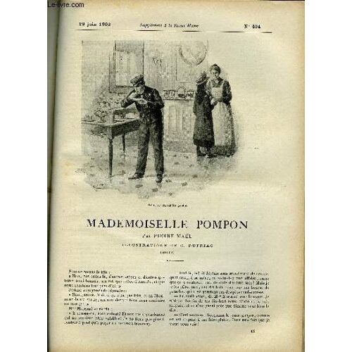 Supplement A La Revue Mame N° 404 - Mademoiselle Pompo (Suite) Xiii. La Fuite Par Pierre Maël, Illustrations De G. Dutriac